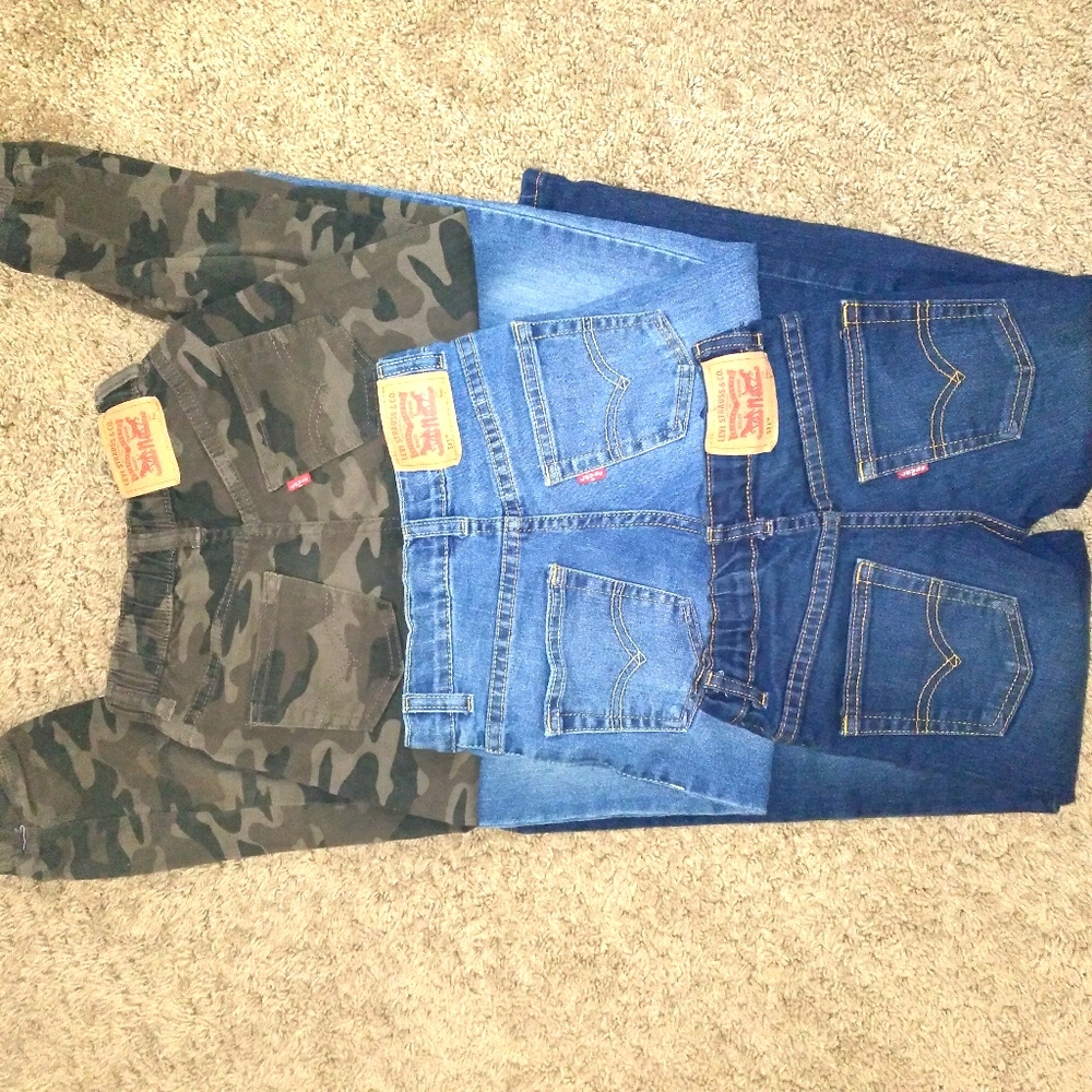 Levi's Jeans & Shorts Lot, 4-6YRS (6 Pieces)